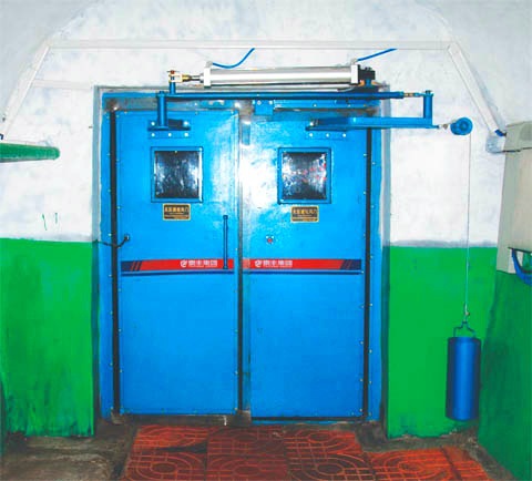 氣動無壓風門 氣動無壓風門